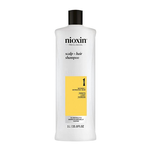 Очищающий шампунь Система 1 - Nioxin System 01 Cleanser Shampoo 